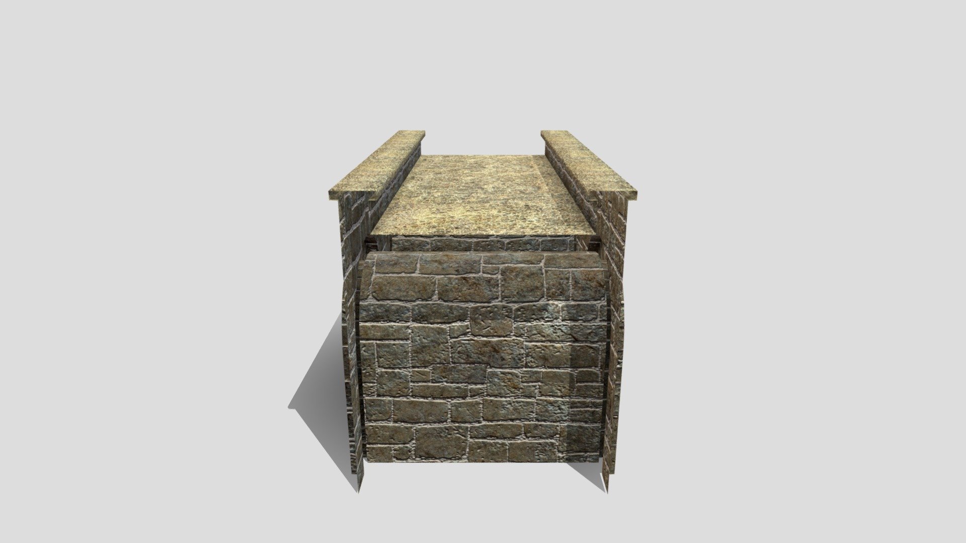 Stone Bridge - Buy Royalty Free 3D model by Simon T Griffiths (@RubberMan) 3d model