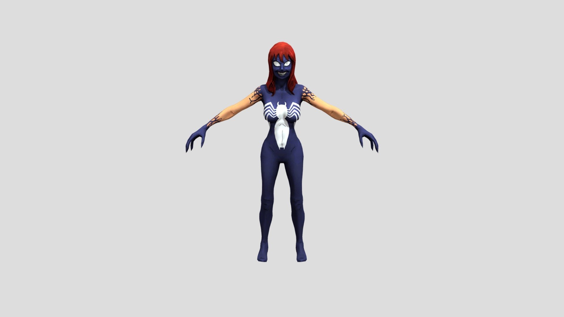 Here’s Another Model of MJ from Spider-man Unlimited Android in her Venom Costume Enjoy!

Disclaimer I Do Not own this model or Spider-man Unlimited Android They are Both owned by Marvel Comics and Gameloft Please Support the official release 3d model