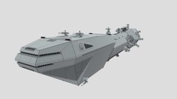 Lancer Class Frigate fanart, empire, fan, starship, class, lancer, wars, frigate, starwars, sci-fi, cycles, spaceship