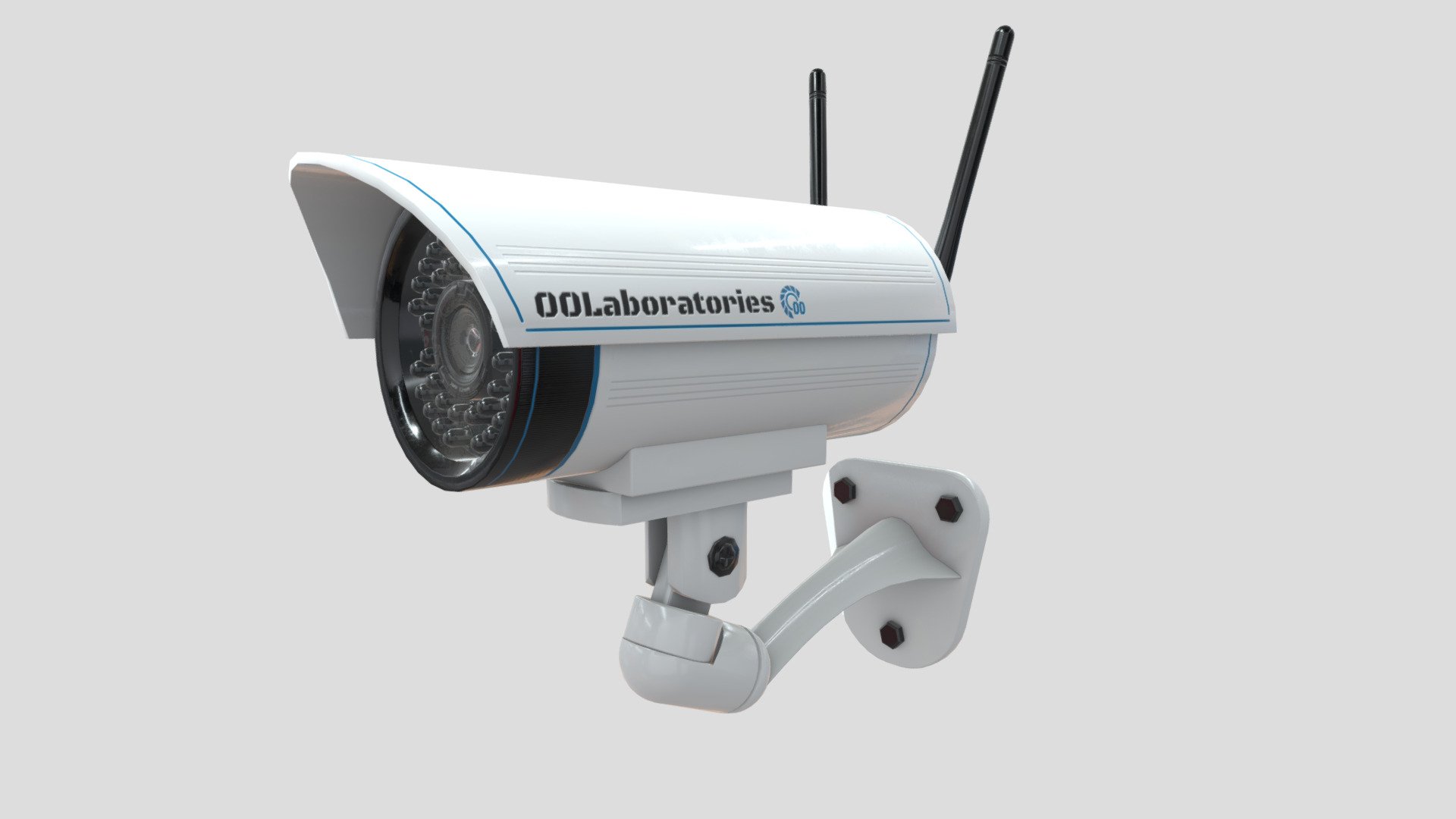 Security Camera - 3D model by 00Laboratories 3d model