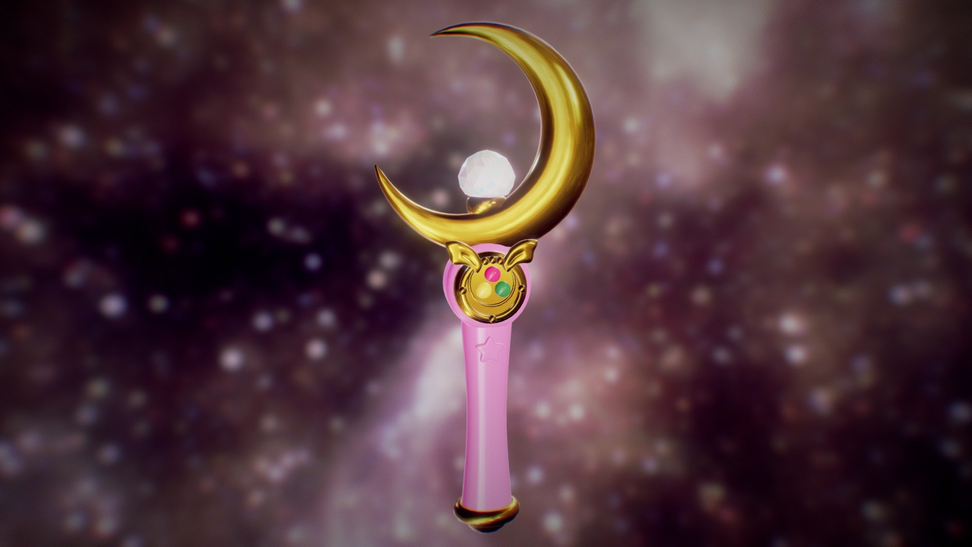 https://www.patreon.com/Ellalune

I have been watching and reading a lot of Sailor Moon lately so I felt inspired, haha~! - Sailor Moon Scepter - 3D model by astarael (@astarael.games) 3d model