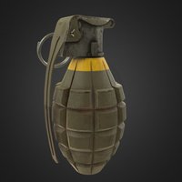 Grenade Low Poly 