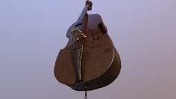 Old Double Bass bass, musical-instrument