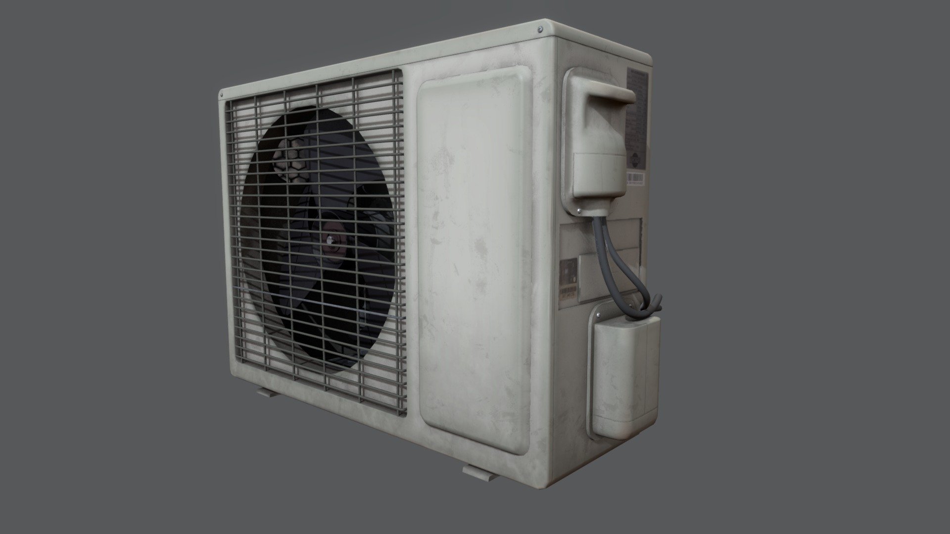 Air conditioner - aire1 - Download Free 3D model by Nol22 (@manoloescobedo22) 3d model