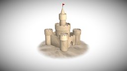 Sand castle castle, challenge, sand, sandcastle, 3december2021
