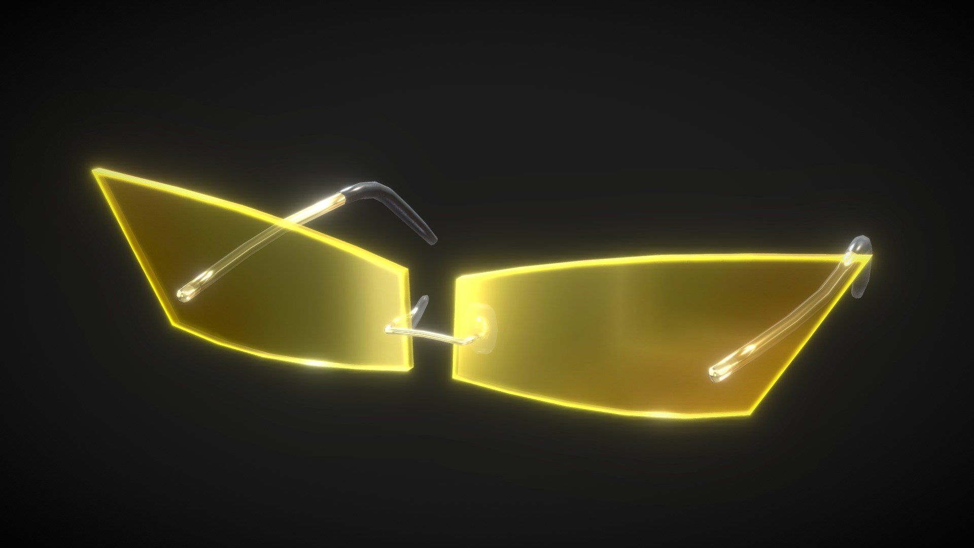Yellow Sunglasses / Neon Sunglasses 

4096x4096 PNG texture

Quads 540
Total triangles 1.1k

👓  my glasses collection &lt;&lt; - Yellow Sunglasses - Buy Royalty Free 3D model by Karolina Renkiewicz (@KarolinaRenkiewicz) 3d model