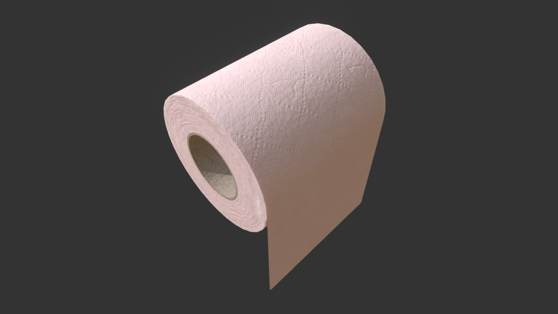 Toilet paper - 3D model by Moux 3d model