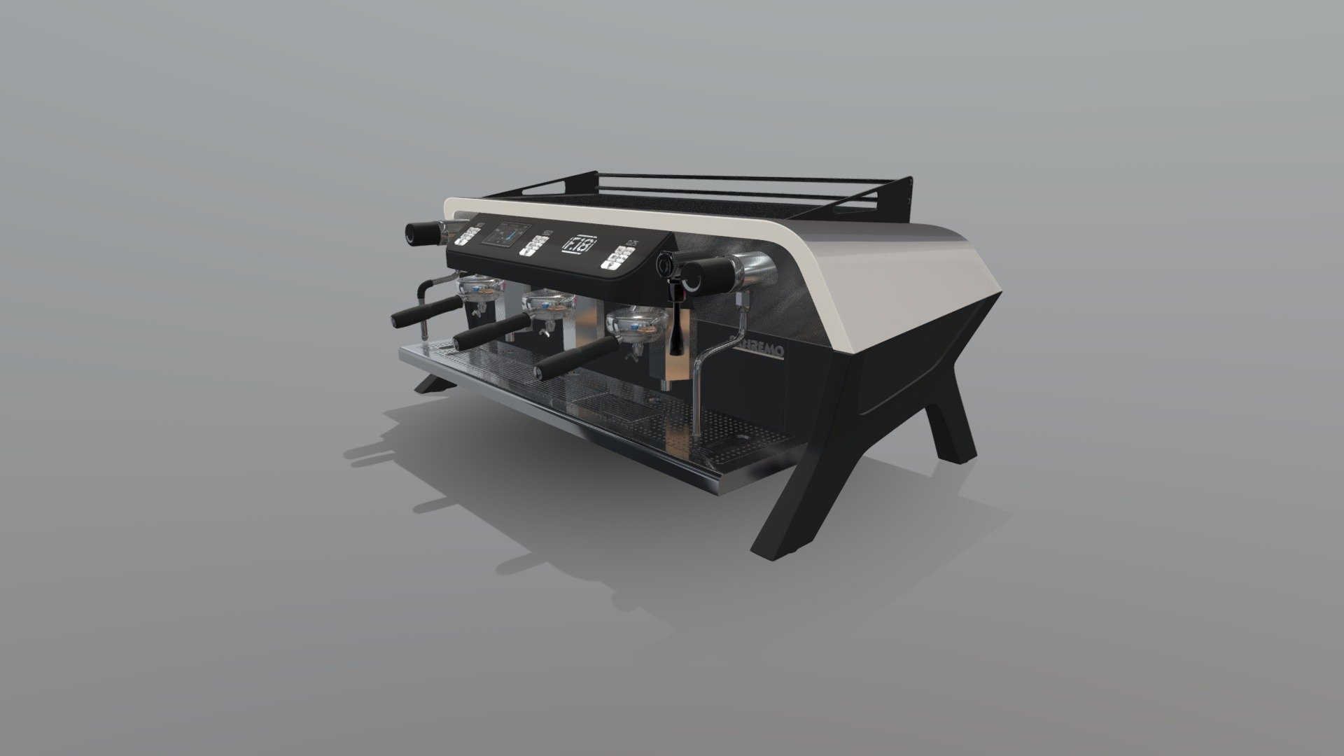 Sanremo Coffee Machine Model F 18 - Coffee Machine - Download Free 3D model by hakangztk 3d model