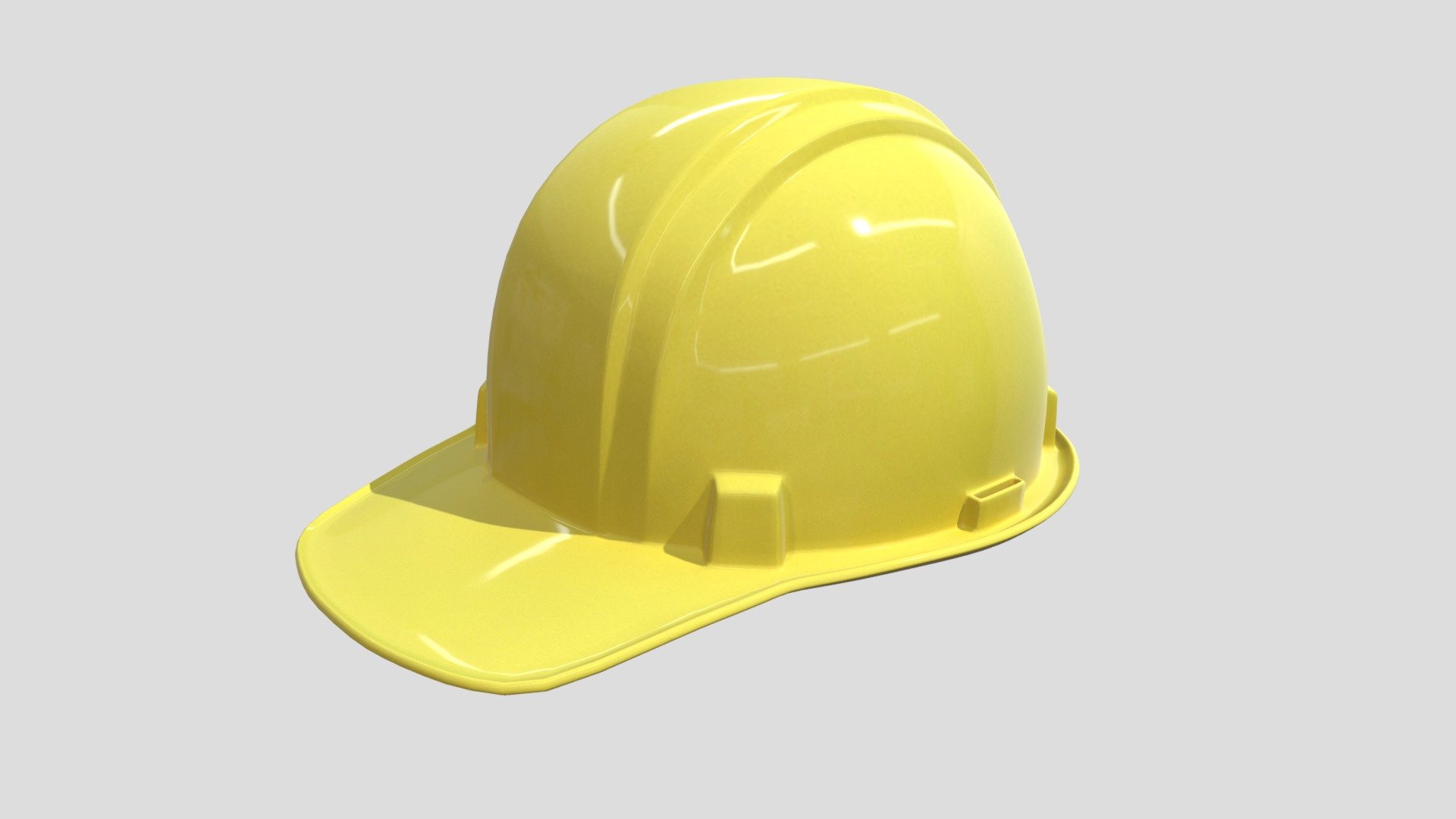 3d model of Construction Helmet modeled in 3ds max 3d model