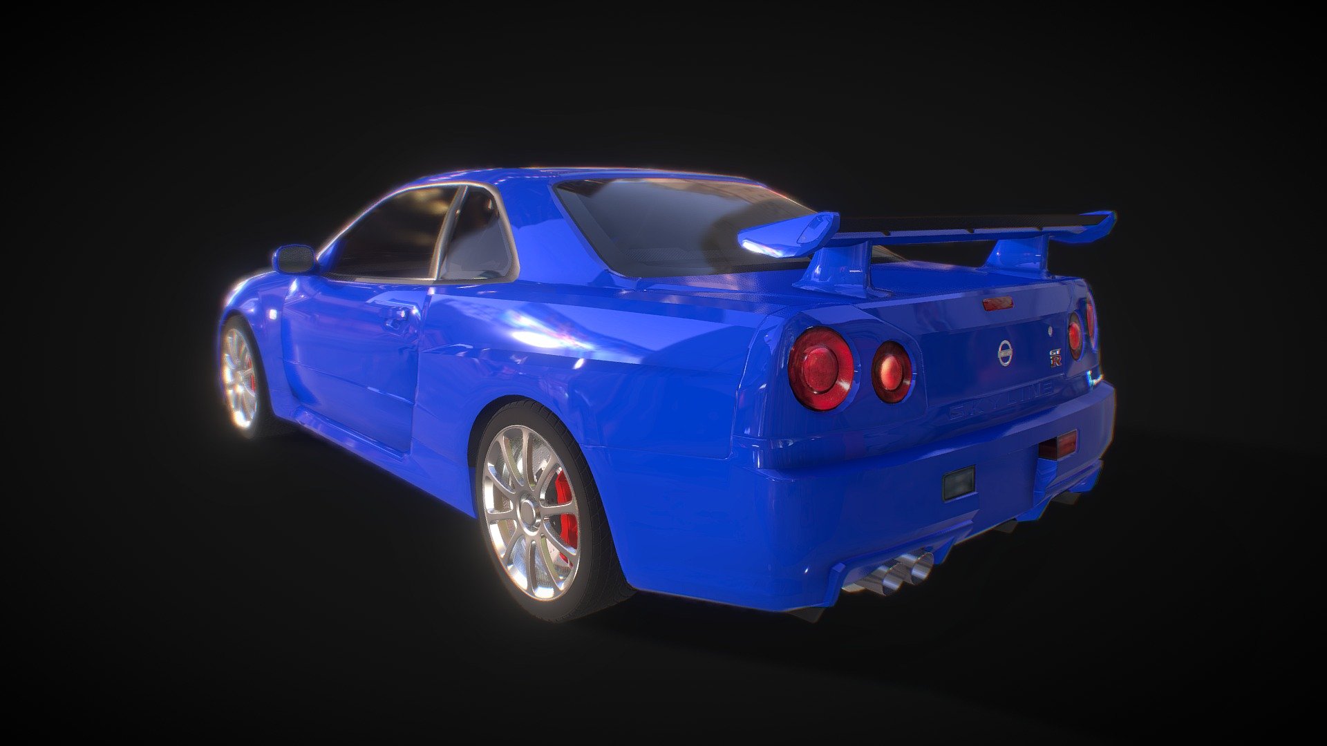 Nissan Skyline GTR R34 [Download]

low poly 3d model


          &gt; "The Nissan Skyline R34 GT, powered by the RB20DE NEO and coupled with a five-speed gearbox, became the most fuel-efficient straight-six Skyline to date (of any shape). The 4-speed automatic transmission available on some models was retained, and was upgraded with tiptronic-style manual controls.[70] An export-market 25GT Turbo coupe variant (often abbreviated as GT-T) was sold in Singapore and Hong Kong from 1998 to 2000, while the facelift 25GT Turbo was sold in New Zealand between 2001 and 2002 alongside the GT-R V-Spec. These were the only three countries outside of Japan that sold the R34 25GT Turbo model Skylines new. All Japanese Nissan Prince Store locations that sold the Skyline were renamed Nissan Red Stage." - Source: Wikipedia

 - Nissan Skyline GTR R34 [Download] - Buy Royalty Free 3D model by Hermes - 3D Assets (@BrunoHermes) 3d model
