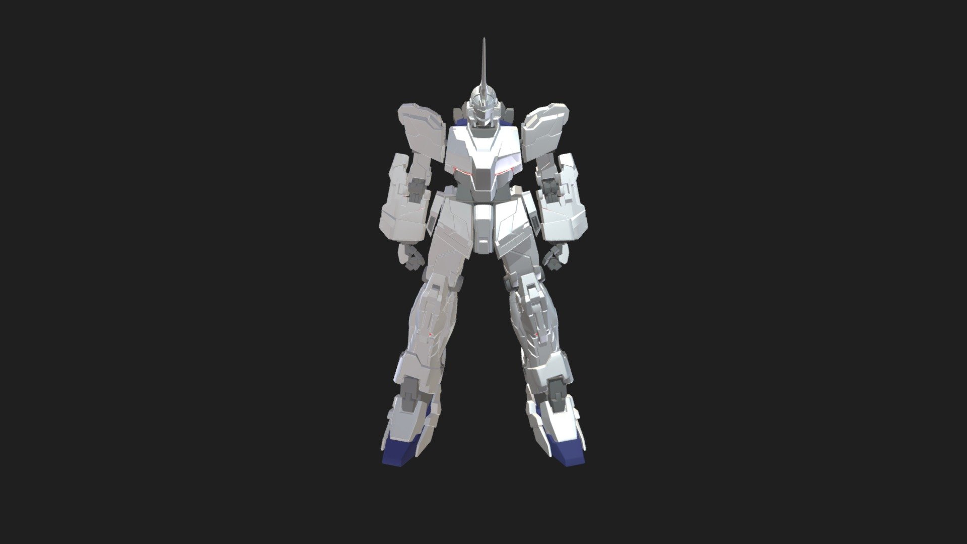 Maya Model and animation transformation 
Fanart from Mobile Suit Gundam Unicorn - RX-0 Unicorn Gundam - 3D model by KelvinCheah 3d model