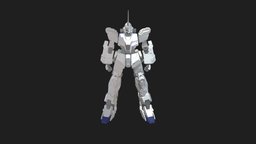 RX-0 Unicorn Gundam gundam, robot, gunple