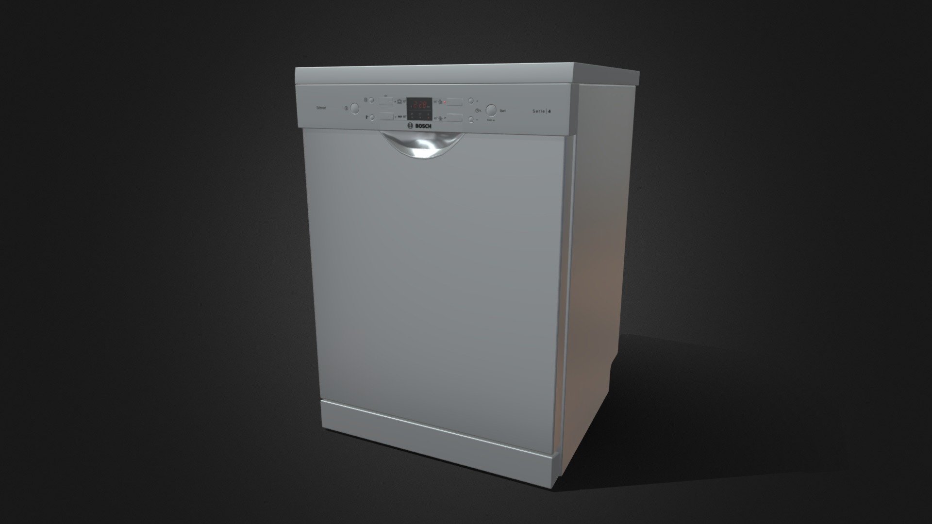 Attempting to do a realistic Bosch dishwasher - Dishwasher - 3D model by 3Dchant 3d model