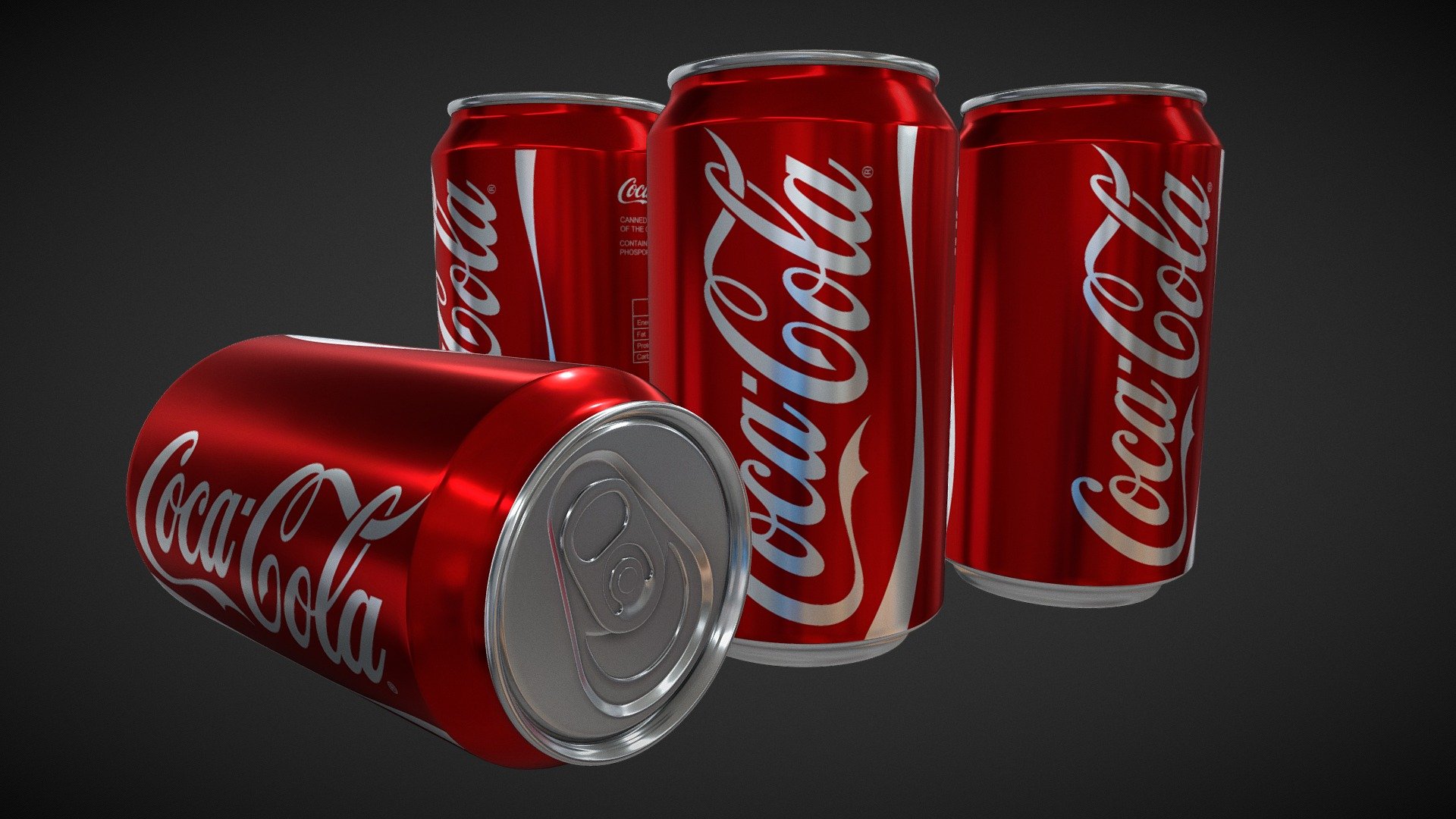 High quality detailed model of soda can with textures.

Total polygon count: 40,264 tris File Formats : Maya 2020 (original model), FBX, OBJ. PBR Textures: 4096x4096 - Soda Can - Buy Royalty Free 3D model by youssefjoukeh 3d model