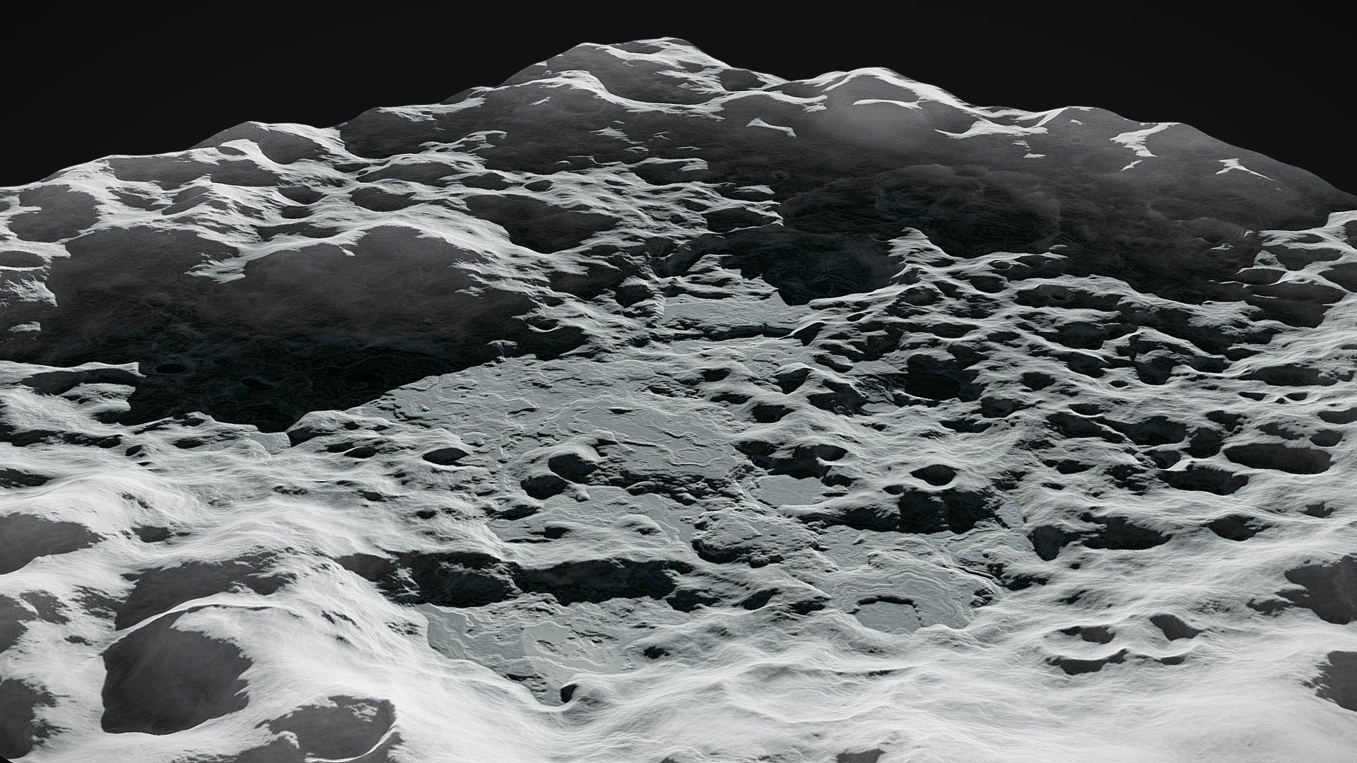 Fully Procedural Mountain created in World Machine.

included 4k textures - COLOR  NORMAL  LIGHT  HEIGHT

Ready for game or render!

Other assets on https://gamewarming.com/ - Moon Landscape - (World Machine) (2) - Buy Royalty Free 3D model by gamewarming 3d model