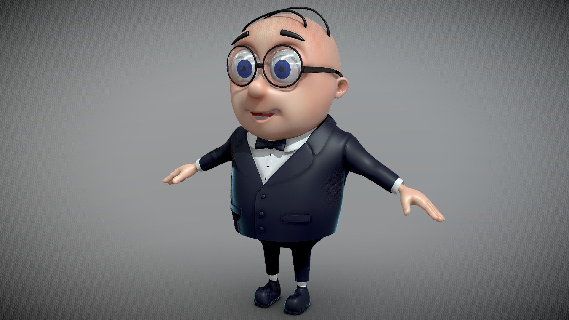 A character I did for insurancemarket.ae, see the whole project here:

https://www.artstation.com/artwork/ELglov - Insurance Market Alfred - 3D model by Shamel Haydar (@shamelhaydar) 3d model