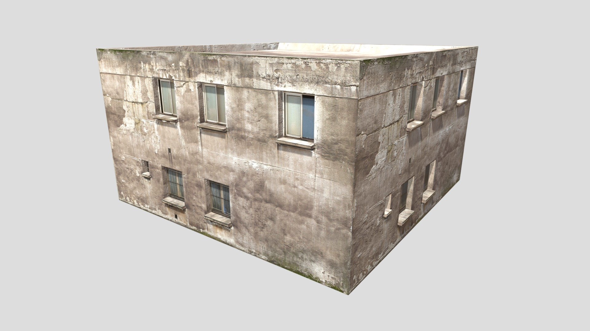 This lowpoly 3D model portrays an eerie and desolate old abandoned house that has long been abandoned, making it a perfect fit for games, animation, and other projects. The worn and weathered exterior of the house showcases crumbling brick walls, broken windows, and a dilapidated roof that has seen better days. This model has been meticulously designed to maintain visual quality while ensuring optimal performance for gaming and animation. The lowpoly model captures the essence of abandoned , allowing for immersive experiences in virtual environments that evoke a sense of mystery and exploration.

Includes




Blender Project

Cinema 4D Project

Tetures (1k and 2k)

Obj

Fbx

For Unreal Engine, Maya, 3D Max, Unity and more, you just need to import the obj or fbx and the texture :)

*One or more textures on this 3D model have been created with photographs from Textures.com. These photographs may not be redistributed by default; please visit www.textures.com for more information 3d model