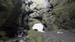 Icelandic Cave (III) (Interactive 3D Experience) cave, iceland, landscapes