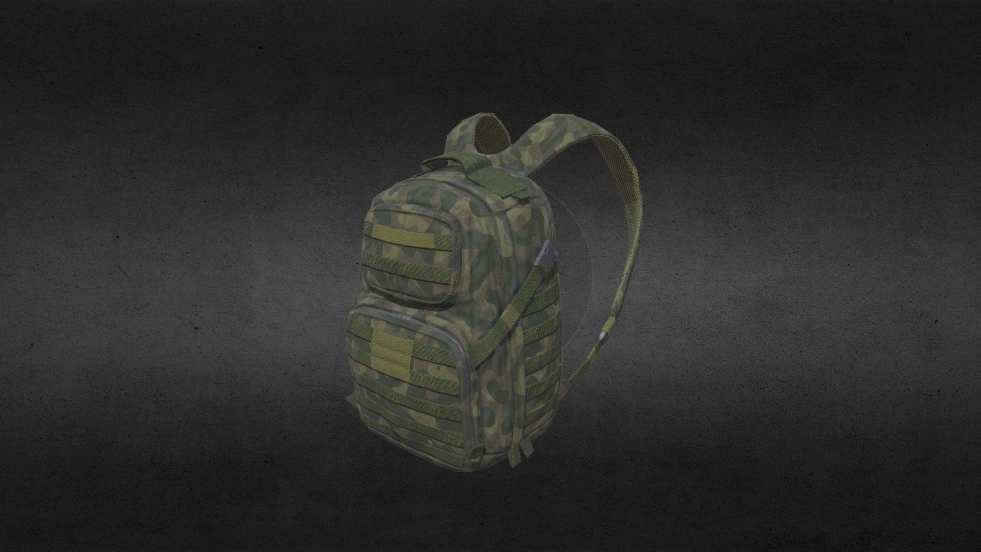 Backpack - 3D model by srGrey 3d model