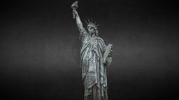 Statue of liberty france, paris, heritage, culture, 3dscanning, statue, usa, sculpture, libertystatue