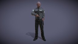 Security Guard 3 police, fps, security, guard, vr, policeman