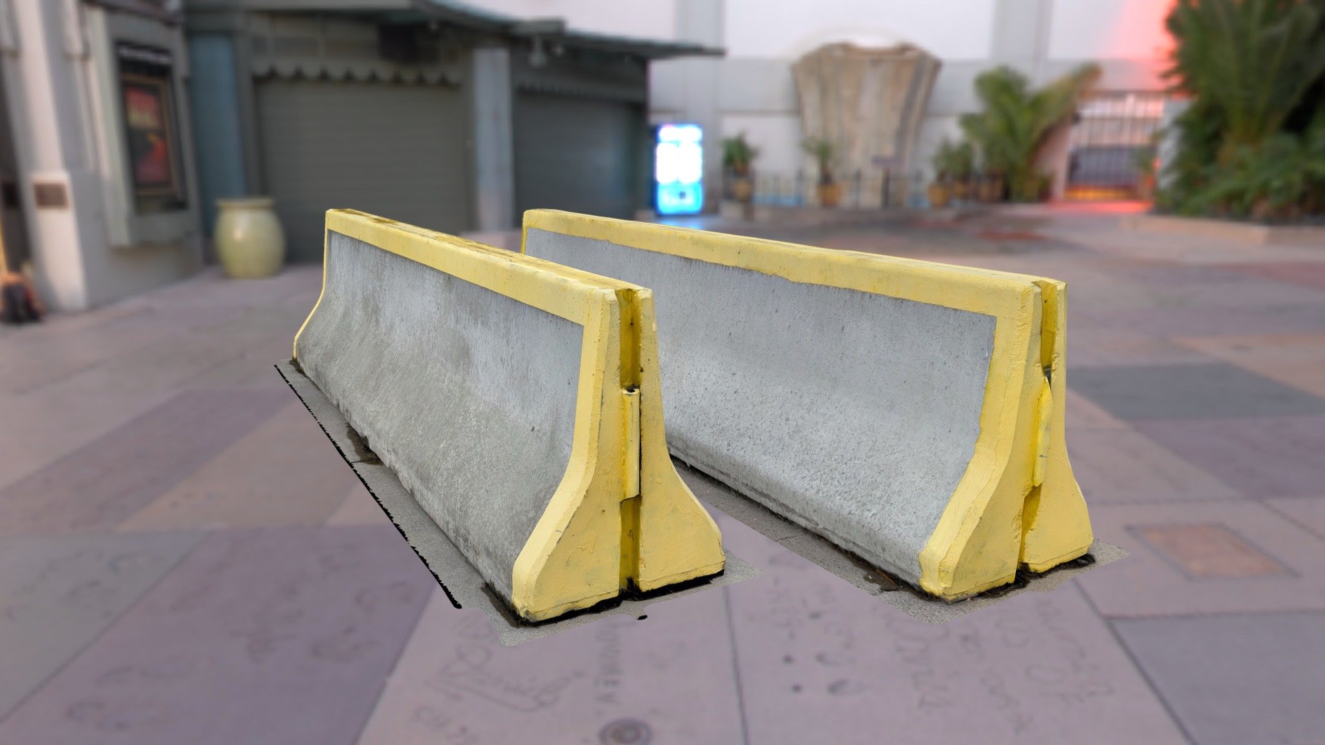 street barrier scan with 8K diffuse and normal map each barrier (4 textures at all)
this is the result of an retopology workout, so its all quads.

free usable, CC0 - street barrier scan - Download Free 3D model by SPLEEN VISION (@spleen.vision) 3d model