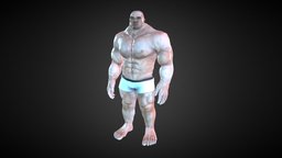 iClone Character Creator muscle, morph, reallusion, tokomotion, character, sci-fi, creature, fantasy, male, rigged