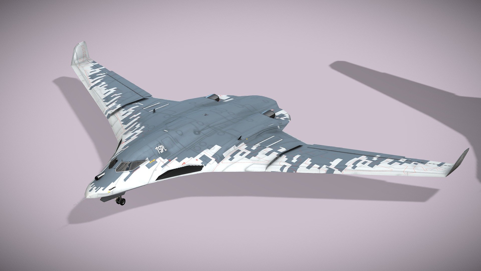 Tupolev PAK DA Envoy

Lowpoly model of russian stealth strategic bomber



The Tupolev PAK DA codename Poslannik &lsquo;Envoy' is a next-generation stealth strategic bomber being developed by Tupolev for the Long-Range Aviation branch of the Russian Aerospace Forces. The PAK DA is set to complement and eventually replace the older Tupolev Tu-95 in Russia's Air Force service.
Technical parameters of the PAK DA include subsonic speed, 12000 km operational range and a capability to continuously remain in the air for up to 30 hours while carrying both conventional and nuclear payloads up to 30 tons. The aircraft is expected to have a crew of 4.

This is my own concept of PAK DA design. 



Standing version and flying with separate color schemes

Fully rigged

Model has bump map, roughness map and 2 x diffuse textures

incl. STL 3D print file



Check also my aircrafts and cars

Patreon with monthly free model - Tupolev PAK DA Envoy - Buy Royalty Free 3D model by NETRUNNER_pl 3d model