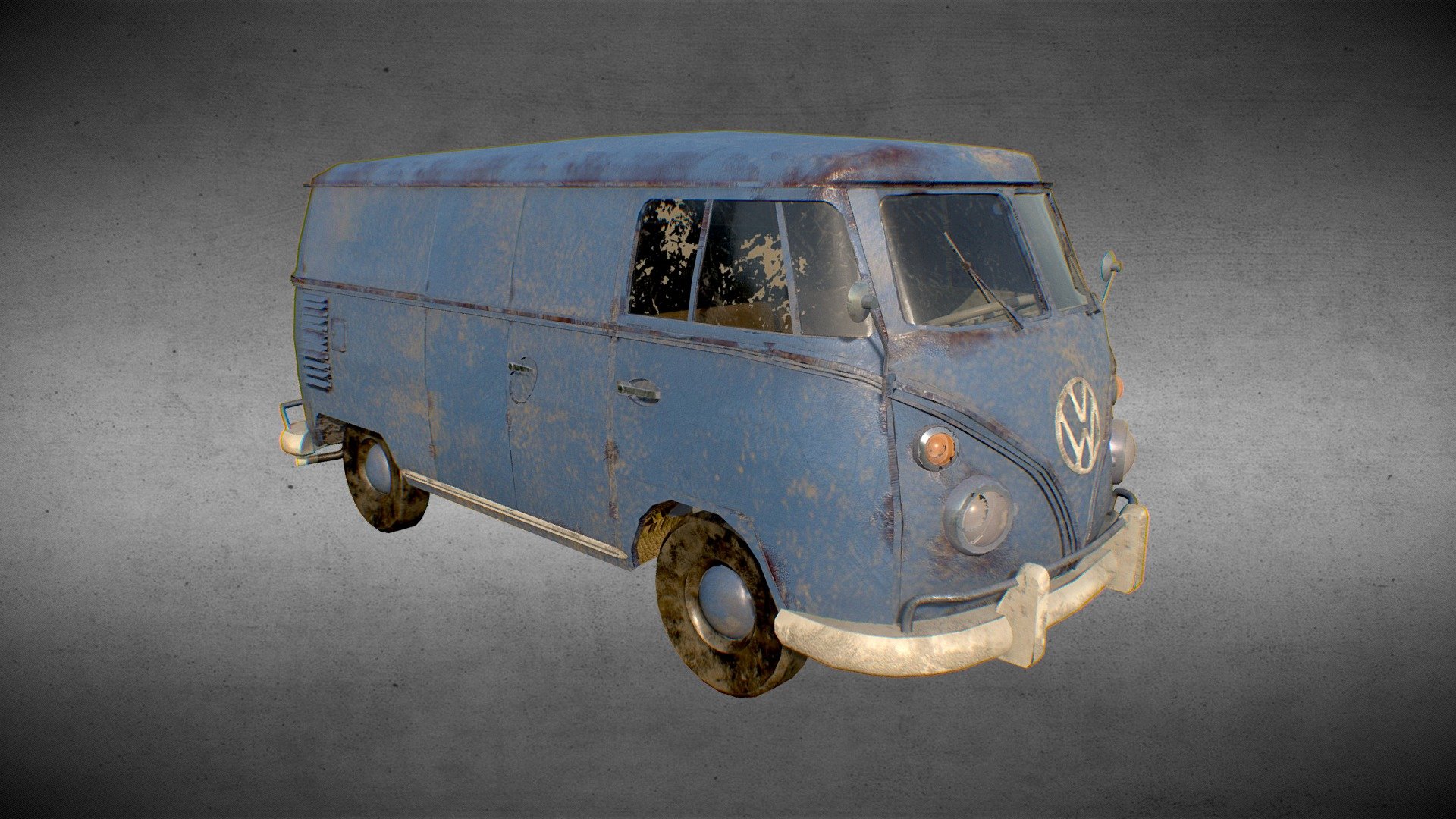 Volkswagen T1 in the form of an old commercial truck.
The model has many small details.
The texture has a 4k quality.

P.S. This is my first car model, I hope you will appreciate my efforts))

Artstation - Volkswagen T1 (old truck) - Download Free 3D model by pinkycolada 3d model