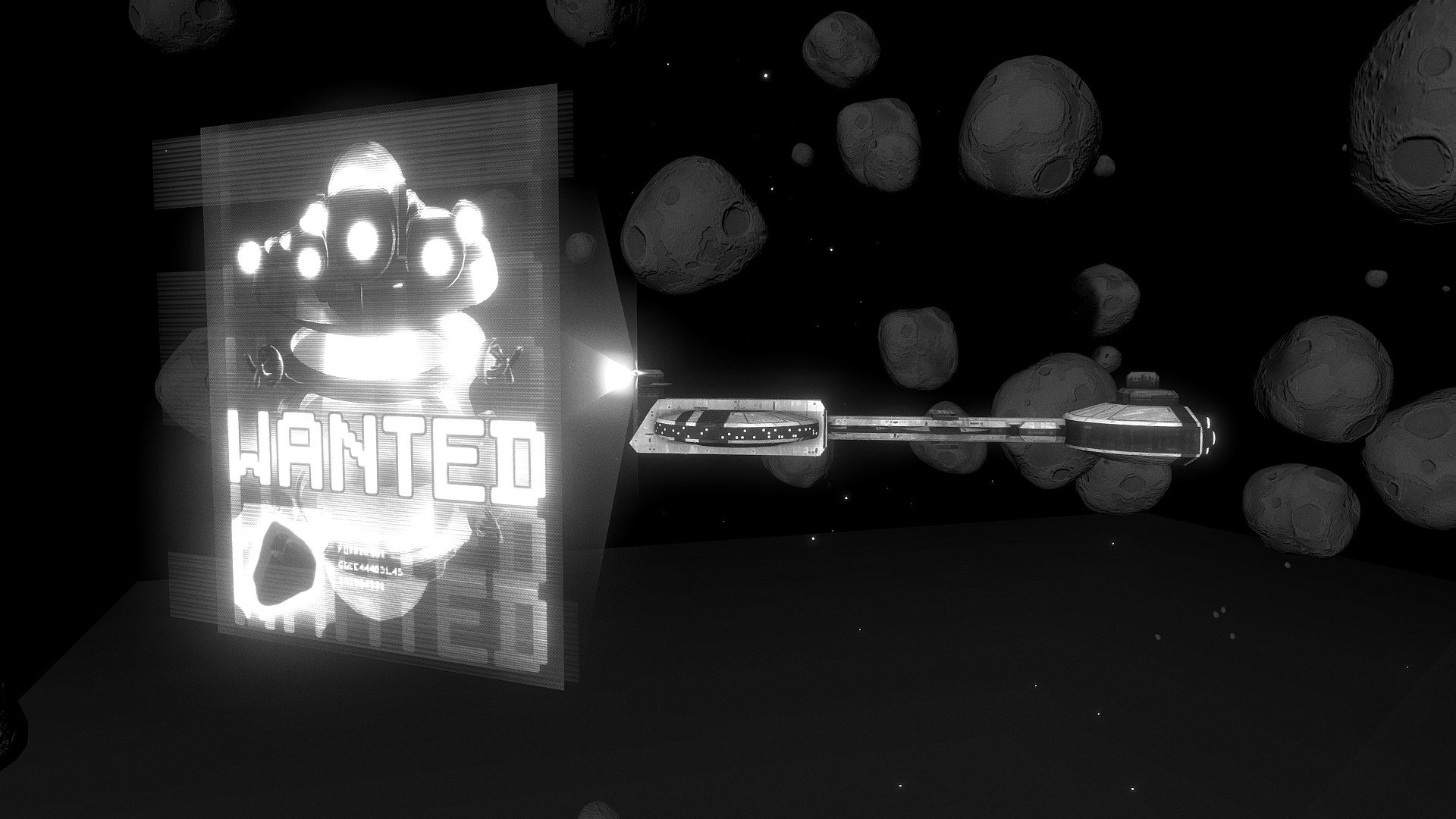 The starships of the investigation bureau are looking for Tartulyst, a robotic creature, who stole a cosmic stone. He's hidding in this asteroid field. Find him !


HOW TO PLAY
HTC Vive and Oculus Rift users

Dowload a WebVR-compatible browser : https://webvr.info/

And click on the cardboard icon.

More infos on VR Compatibility : https://help.sketchfab.com/hc/en-us/articles/115001057006-VR-Compatibility

Web browser users

Click on settings (gear icon) &gt; Navigation &gt; First person view.
Scroll down on the experience screen to set the mouse speed to zero.
Use Z,Q,S,D and the mouse for movement 3d model
