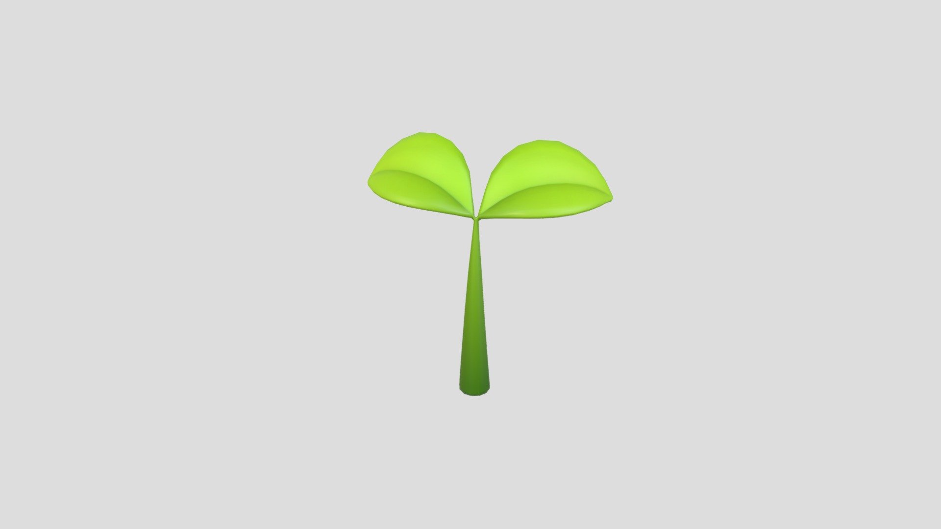 Plant Sprout          

3d cartoon model.          


Ready for your Game, App, Animation, etc.          

File Format:          

-3ds Max 2024          

-STL          

-FBX          


PNG textures               

2048x2048 px               


- Albedo                        

- Roughness                         



Clean topology 3d model