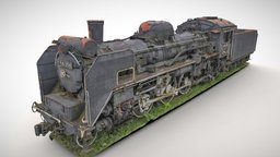 Steam Locomotive C58_356(japan) train, railroad, locomotive, japan, heritage, railway, o, old, clasic, steamlocomototive, miyagi, photoscan, realitycapture, vehicle, scan, steam, history