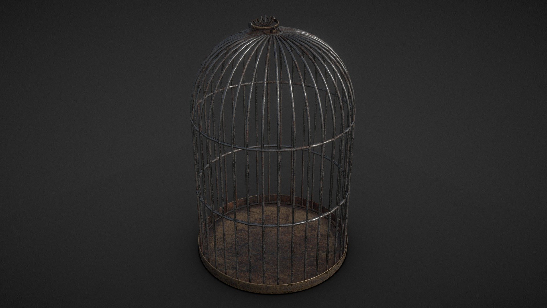 Here is a round version of the steel/iron and brass rat cage. Again feel free to use this however you want but please give me credit in some way (and send me a link of what you made so I can check it out!) - Round Rat Cage - Steampunk - Download Free 3D model by Alf Does Stuff (@alfdoesstuff) 3d model