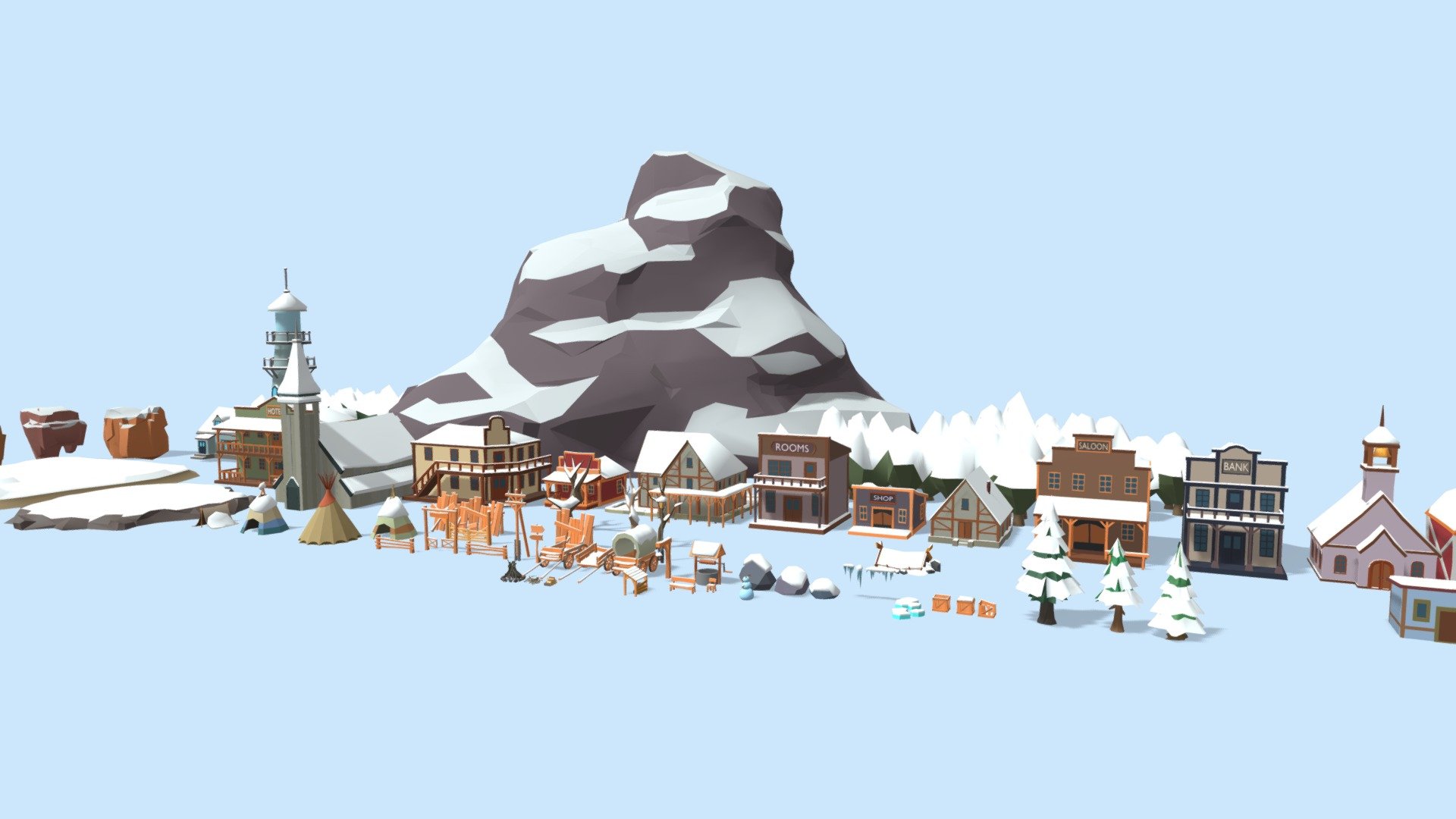 ALL_winter - 3D model by CC (@ccsf) 3d model