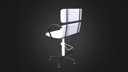 Salon Chair D Model