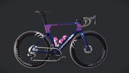 The Cannondale SystemSix Bike bike, bicycle, frame, wheels, trek, spec, procycling, morton, roadbike, cannondale, specialized, pinarello, 3d, model, racing, usa, 3dmodel, sport, ineos, paris-roubaix, s-works, nippo, lachlan