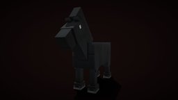 Horse Minecraft java, pe, bedrock, pixel-art, blockbench, minecraft-models, minecraft, voxel, horse, minecraftpe, minecraftjava