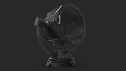 Old Searchlight Project maxwell, prop, old, searchlight, walton, substancepainter, substance, light