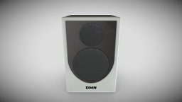 Studio Speaker Black White
