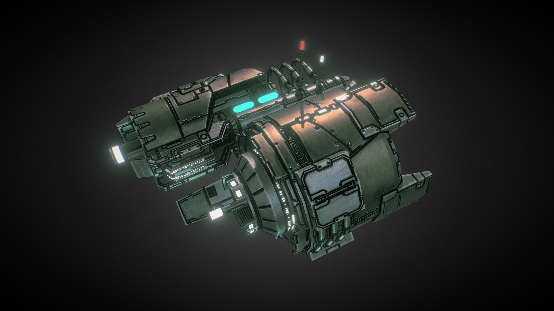 In-game model of a small spaceship belonging to the Deprived faction.
Learn more about the game at http://starfalltactics.com/ - Starfall Tactics — Gwydion Deprived frigate - 3D model by Snowforged Entertainment (@snowforged) 3d model