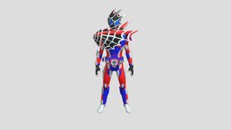 Kamen Rider Demons kamenrider, tokusatsu, charactermodel, character