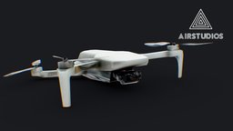 Low Poly Drone DJi Mavic mini drone, low-poly-model, low-poly, dji-mavic-mini, low-poly-drone, low-poly-dji, low-poly-drone-dji-mavic, lowpoly-dji-mavic-drone, dji-mavic-drone