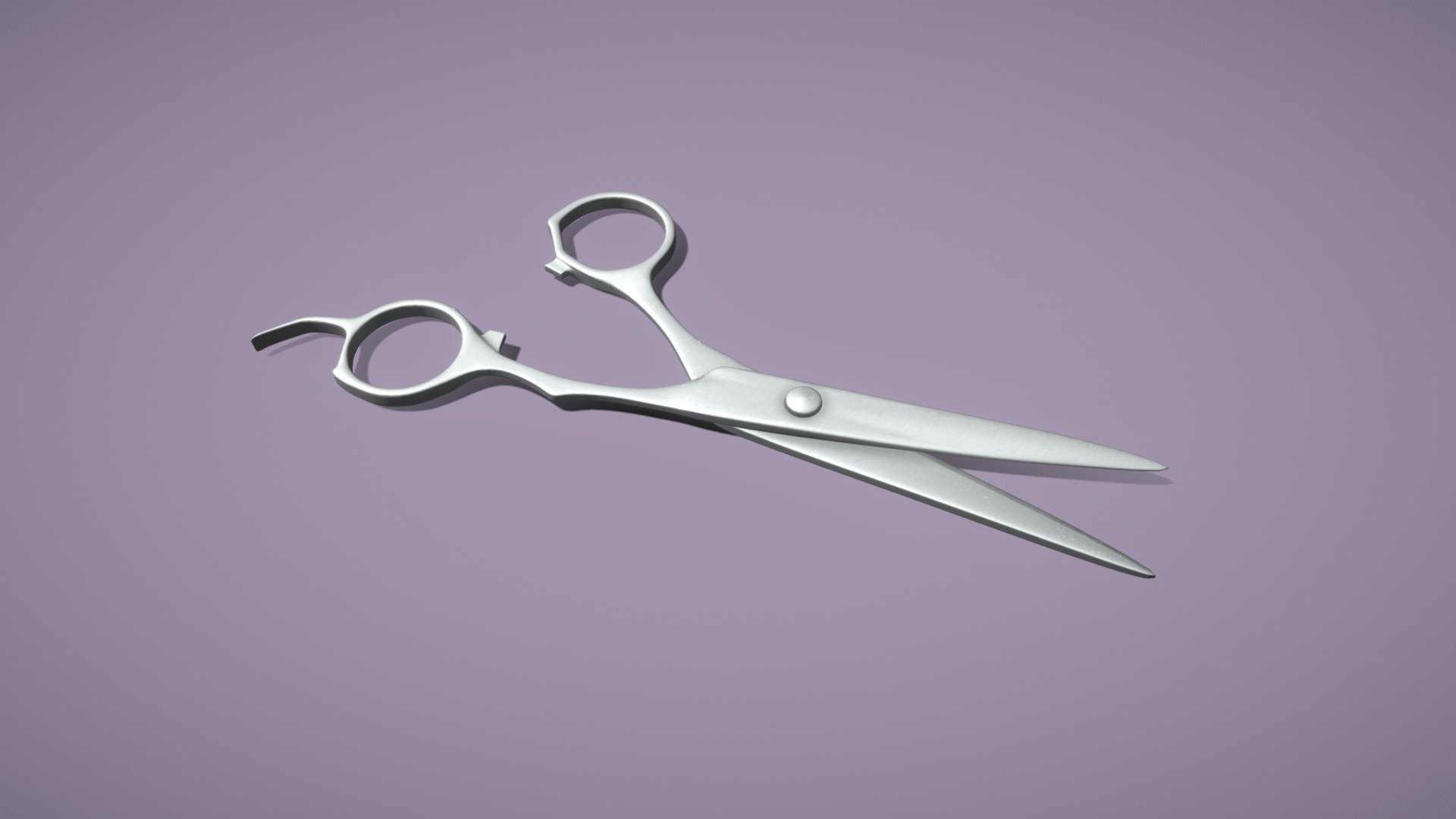 Some scissors I modeled for a hair salon 3d scene I was making. Modeled in Maya, textured in Substance Painter 3d model