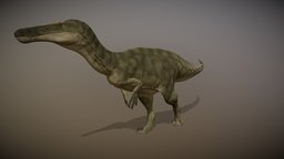 Suchomimus Tenerensis suchomimus, animated, prehistoric, dinosaur, spinosaurid