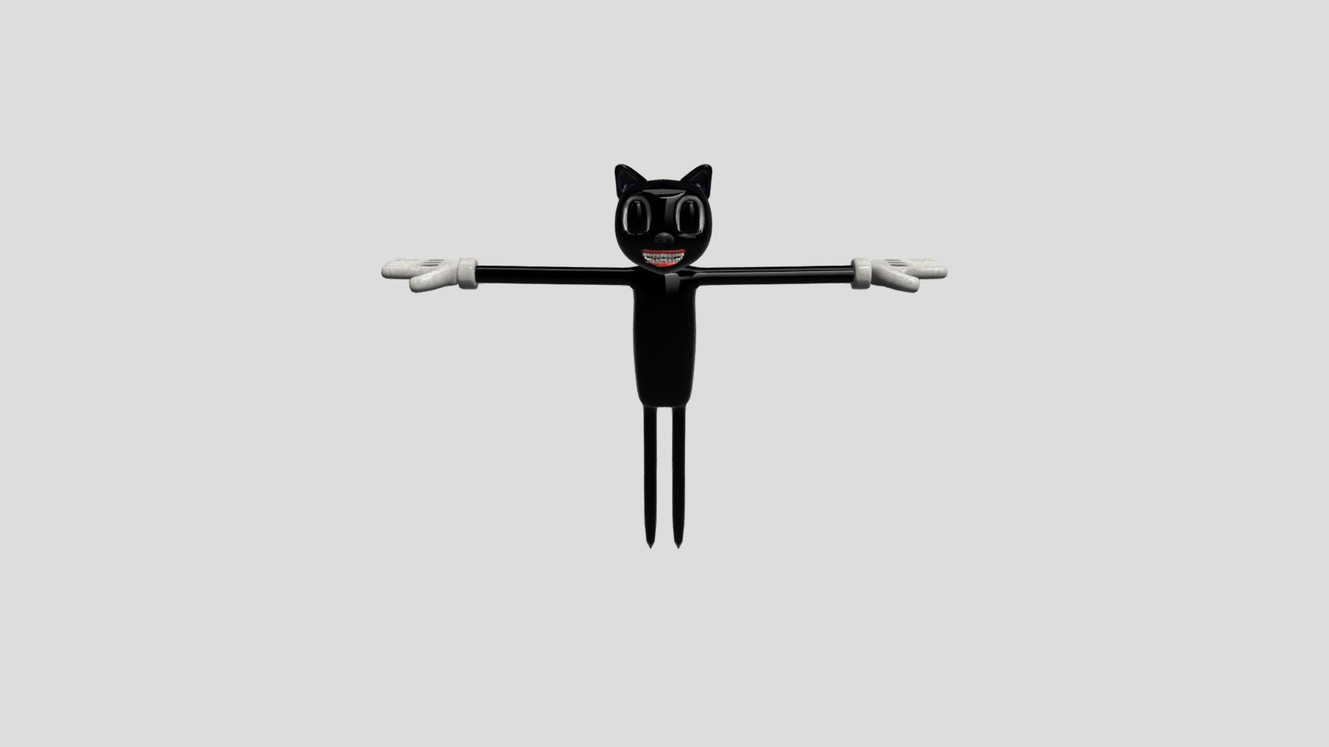 This is Cartoon Cat - Cartoon Cat - Download Free 3D model by gilmanovislam54 3d model