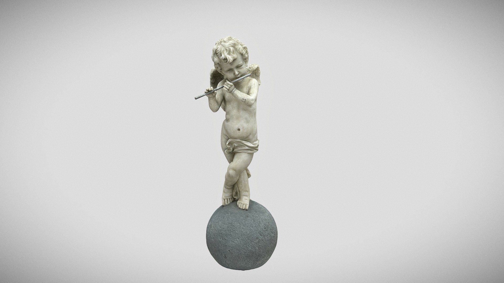 Angel Statue - Angel Statue - 3D model by sabmyk' (@sabmyk) 3d model