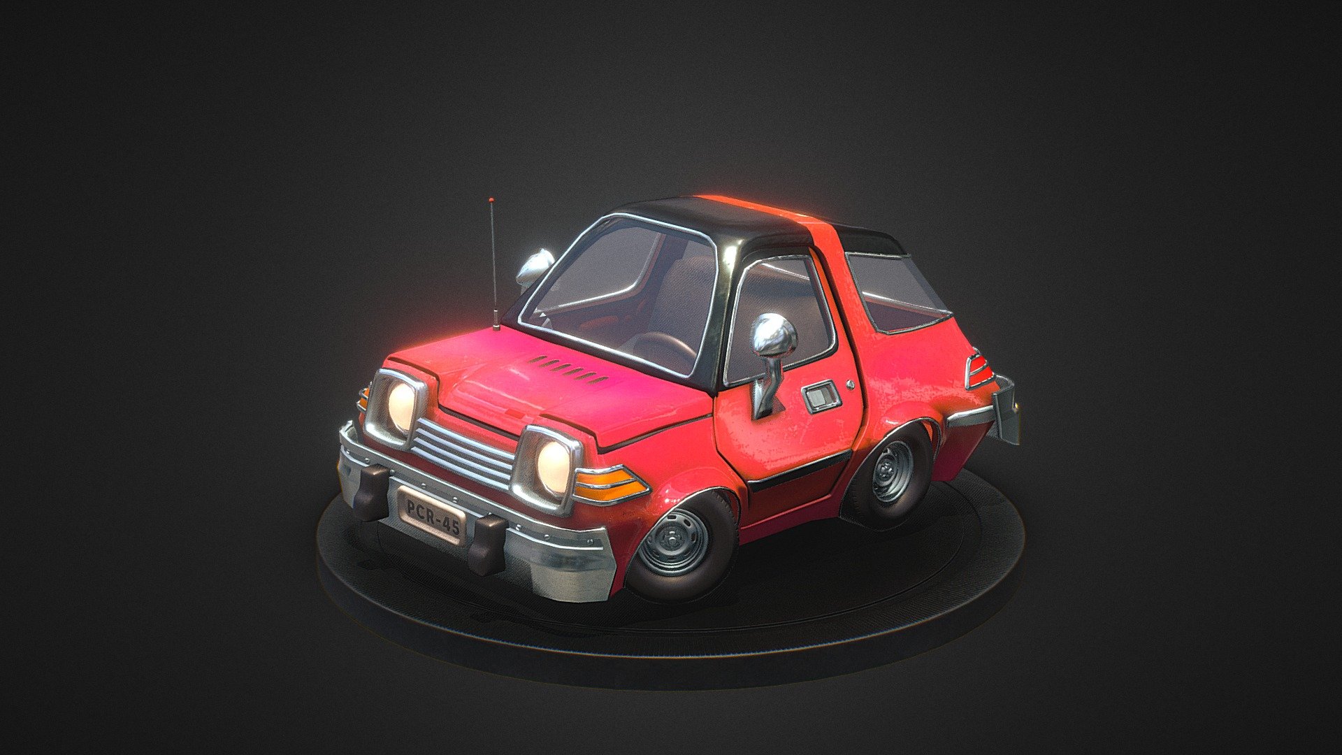 Stylized Pacer - Stylized Pacer - 3D model by Studio Gearnoodle (@gearnoodle) 3d model