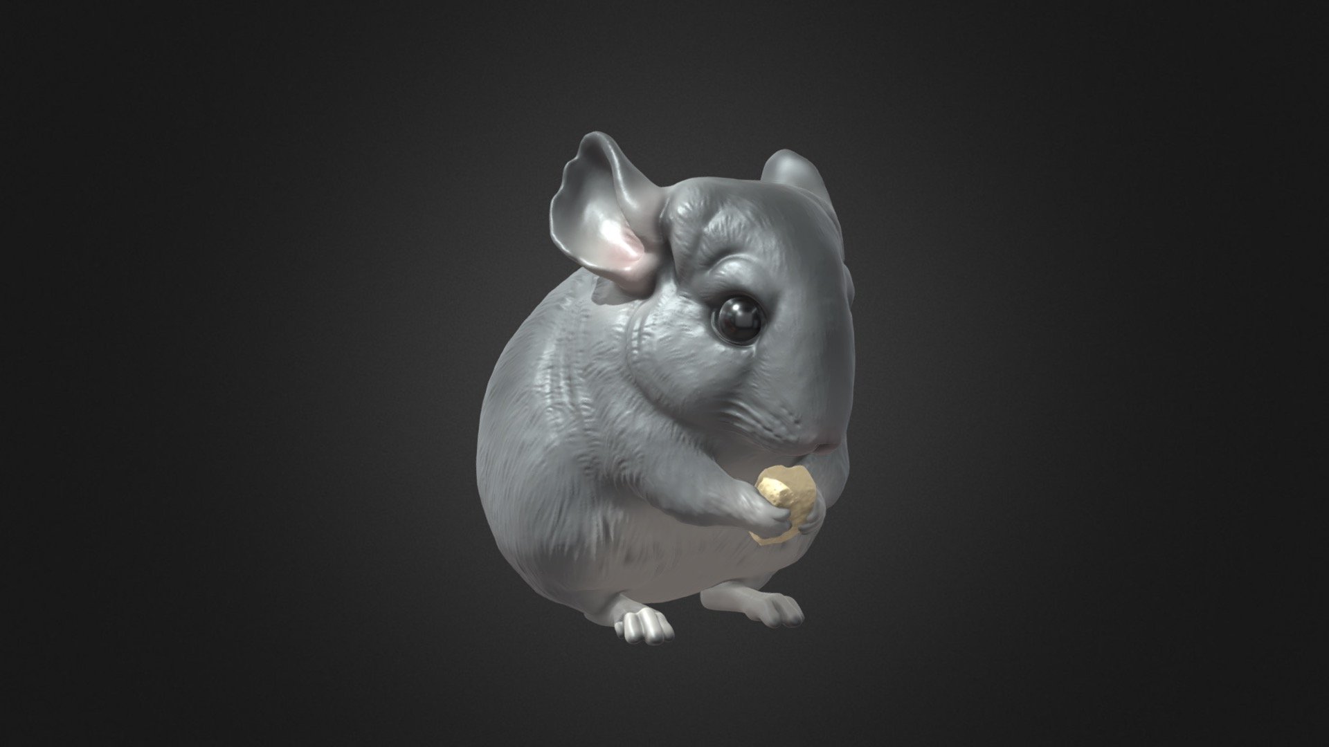 Seed by mi custom made Chinchilla figurine.

Interested to order custom made figurine?  Please visit our online store, facebook page or instagram 3d model