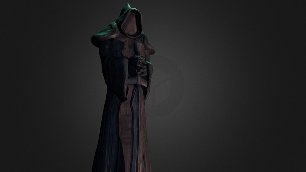 One of the pilars of the dark portal, or statues around the altar of storms 3d model