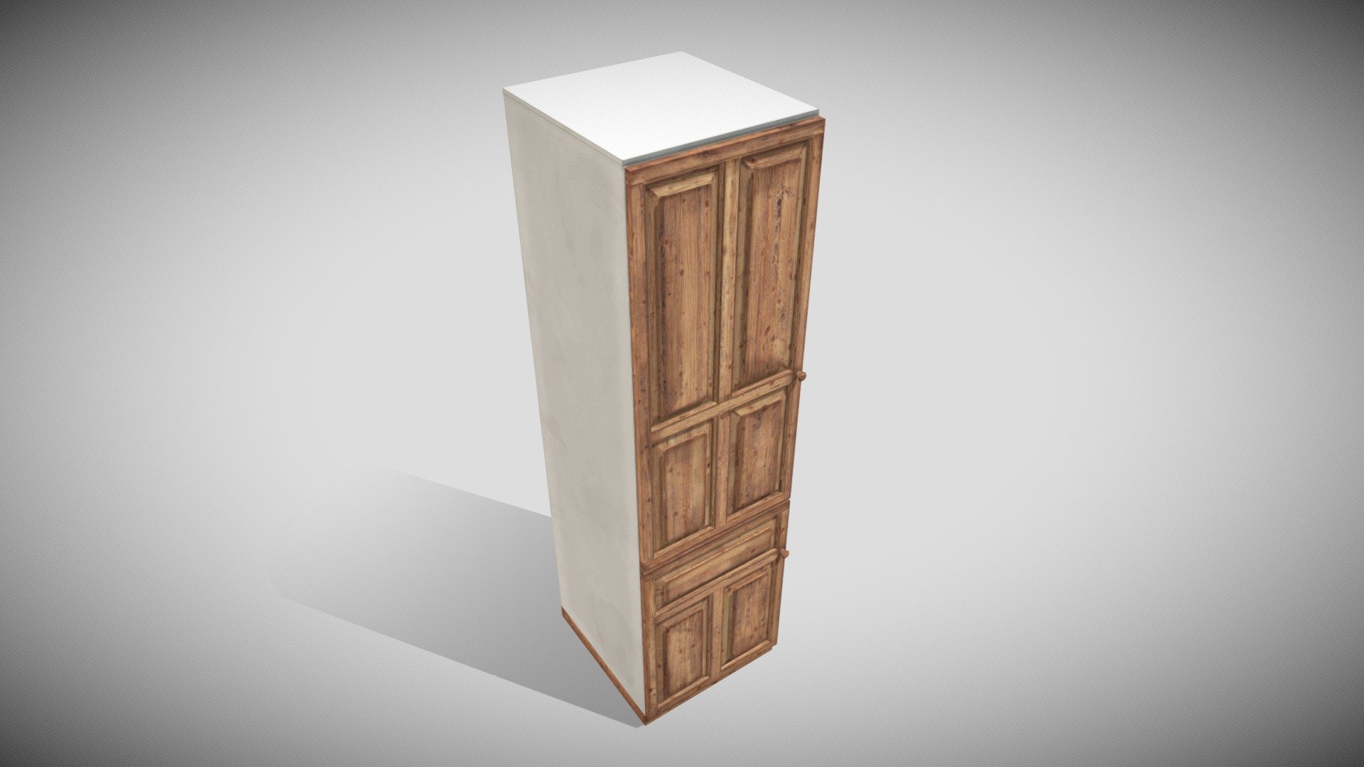 One Material PBR 4k Metalness

Pivot at Zero Bottom

Size OK

Door are separate objects with Pivot in right place and can be animated

Complete Compilatio https://skfb.ly/ovXFn - Kitchen Modules - Mod H - Buy Royalty Free 3D model by Francesco Coldesina (@topfrank2013) 3d model
